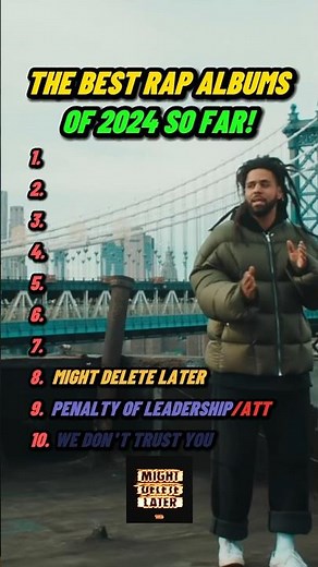 The 10 BEST Rap Albums of 2024 So Far!