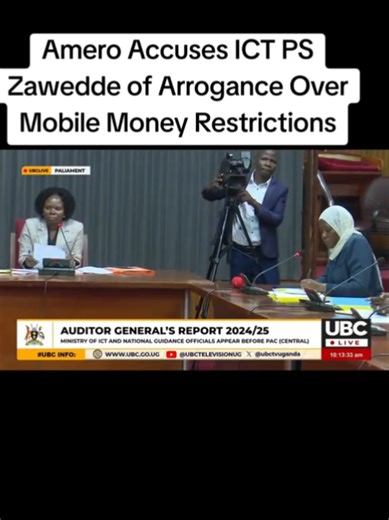 Amero Critiques ICT PS Zawedde on Mobile Money Policies