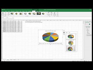 How to Create Excel Charts: 3D Pie, Line, Column & Stacked Column Charts Explained part 6