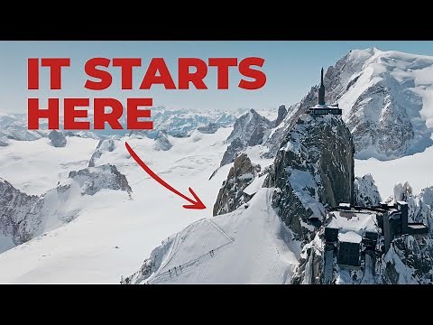Skiing The World’s LONGEST Off Piste Run - VALLÉE BLANCHE