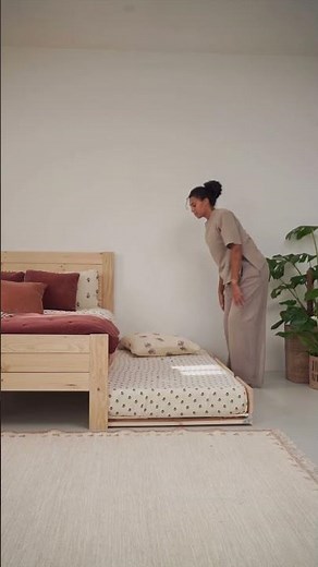AROA: una cama doble en la que pueden dormir hasta cuatro personas.⁠