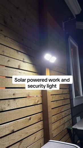 This solar-powered outdoor light is motion activated, waterproof, and incredibly easy to install — no wiring at all. I mounted it above our grill so it turns on automatically when we’re cooking at night, which has been so helpful. It charges during the day, lights up when it senses movement, and gives off bright, focused light that actually lets you see what you’re doing. It also works great as a security light for patios, garages, walkways, or side yards. Simple setup, practical use, and one of