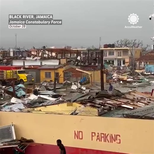 Hurricane Melissa slammed into Jamaica as one of the strongest storms ever recorded in the Atlantic on Tuesday, hitting even areas well away from the storm's center with damaging winds and flooding rain. | AccuWeather