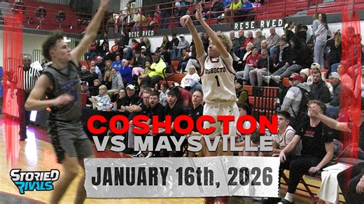 𝗖𝗼𝘀𝗵𝗼𝗰𝘁𝗼𝗻 𝘃𝘀 𝗠𝗮𝘆𝘀𝘃𝗶𝗹𝗹𝗲 - 𝗛𝗜𝗚𝗛𝗟𝗜𝗚𝗛𝗧 Coshocton took host to the defending D4 State Champs in the Wigwam for an MVL bout as Cooper George led the Redskins squad recording 13 points, followed by Quinton Summers with 11 and JJ Herman 10 points. 🎬 COVERAGE SPONSORED IN PART BY 👇 ✅ Williamson Insurance Service Coshocton Basketball Boosters | Storied Rivals Sports Media
