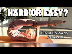 Backbend Training FAST! Deep Chest Opening Circus Flexibility — Easy or Hard? (4K)