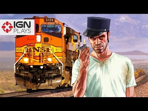 Railroad Engineer Mod Update in GTA 5 - IGN Plays