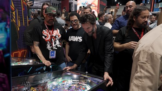147K views · 2.2K reactions | One of the coolest moments in pinball history. John Wick himself, Keanu Reeves, graced the floors of #SDCC2024 to play John Wick pinball. John Wick Lionsgate Charlie Benante Official Reigning Phoenix Music | Stern Pinball | Facebook
