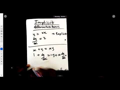 Class Lesson 2.4: Introduction to Implicit Differentiation | N5 Mathematics