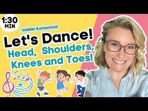 Head Shoulders Knees and Toes! | Music and Movement Song for Preschool | BRAIN BREAK FOR KIDS