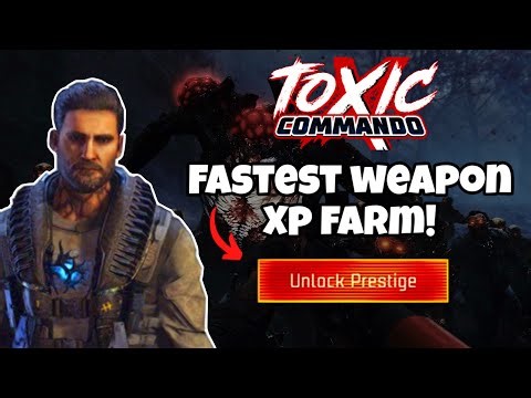 Toxic Commando - Fastest Way To Max Out Your Weapons ( FAST WEAPON XP GUIDE)