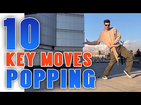 10 KEY POPPING BASIC MOVES | #Popping_tutorial | Alireza sonic