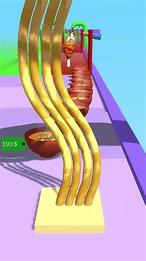 Ramen Stack Rush ⚡ Fast Drops Perfect Stack 🔥 Smooth Finish #shorts #viral #trend