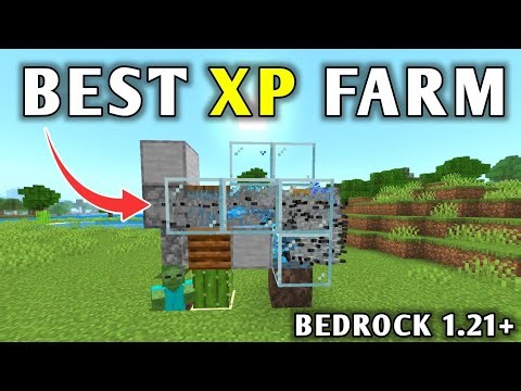 NEW Armadillo XP Farm in Minecraft Bedrock 1.21+ – INSANE Levels!