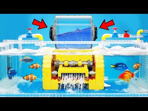 I Built This Epic LEGO Technic Aquarium Oxy-Pump To Keep My Fish Alive! – Build & Test!