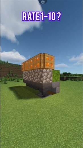 Minecraft cobble stone generator #minecrafttutorial