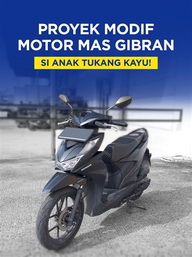 Modifikasi Motor Gibran: Dari Tukang Kayu ke Racikan Kekinian