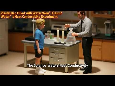 Plastic Bag Filled with Water Won’t Burn? Water’s Heat Conductivity Experiment