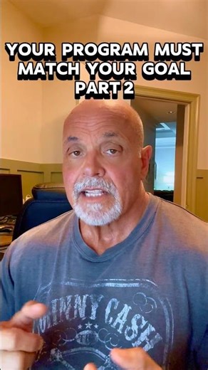 Your program must match your goal. Part 2. #over50 #fitover50