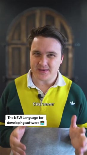 The NEW Language for developing software 🧑🏾‍💻 #python #javascript #software #softwareengineer #computerscience