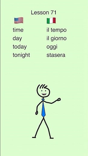 7 Easy Italian Time Words (Beginner Vocabulary)