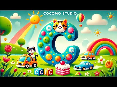 The Letter C Song + ABC Song | Learn the Alphabet - CoComo
