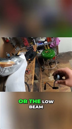 DIY Headlight Bulb Replacement: Simple Guide #shorts