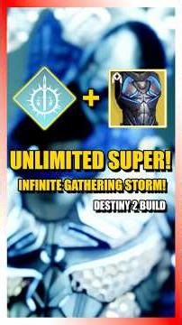 This Arc Hunter Build gives Unlimited Gathering Storm Supers!