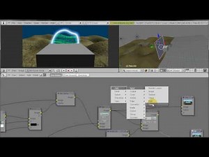 Nion's Blender Tutorial: Portal Effect pt. 3/3 Masking and Passing the Portal
