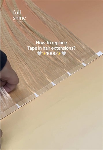 How to Replace Tape in Hair Extensions: A Comprehensive Guide