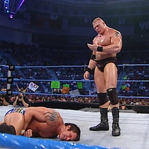 Remember when Brock Lesnar and Randy Orton clashed for the very first time on #SmackDown over 20 years ago?! | WWE