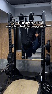 "I used to do dead hangs because everyone says they're great for your back. And yeah, they helped - but my grip always gave out way before my back actually felt relaxed. That was the frustrating part. My arms would be on fire, l'd drop down, and it felt like I barely got halfway to the relief I was looking for. This gives me the same decompression benefits as dead hangs, but I can last way longer. I'm not fighting my grip the whole time, so my spine actually gets time to decompress. I can hang, 