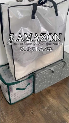 ✨5 AMAZON Christmas Storage Organization Must Haves ◆ Shop ⤷ https://amzn.to/4pJWwS6