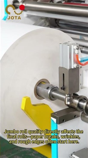 #shorts How Jumbo Roll Quality Affects Final Thermal Paper Rolls