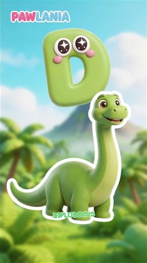 Dinosaur ABC Song A–H 🦖 | Learn Alphabet with Cute Dinosaurs | Kids Animation
