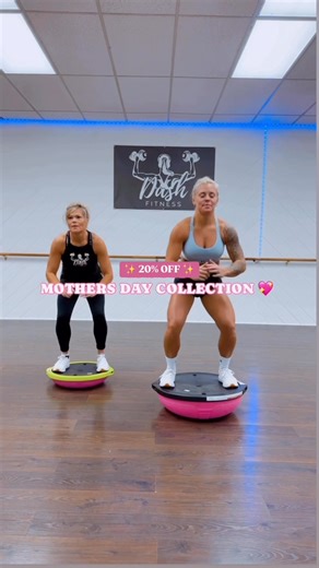 5.2K views · 587 reactions | Take your fitness to the next level with BOSU®  Celebrate strength, movement, and wellness this Mother’s Day with BOSU®. Whether you're training for balance, building strength, or improving flexibility, BOSU® offers innovative tools to elevate any workout routine. Shop the BOSU® Mother’s Day Collection and enjoy 20% off select products! | BOSU | Facebook