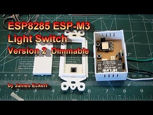 ESP8285 ESP-M3 Light Switch Version 2 Dimmable