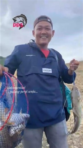 inilah hasil mancing dari danau