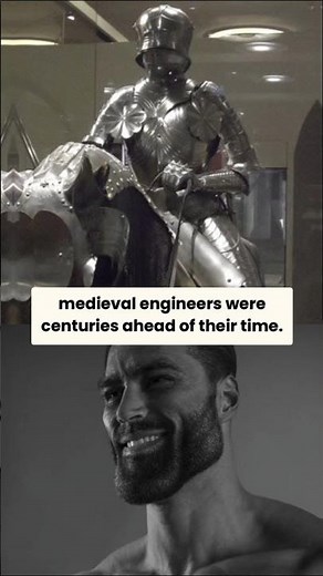 15th-century Gothic armor was a true masterpiece of human engineering 🛡️💪