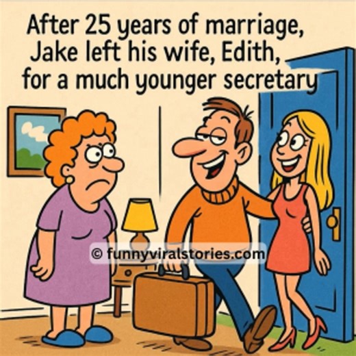 After 25 years of marriage, Jake left his wife, Edith, for a much younger secretary. His new flame insisted they live in Jake and Edith’s luxurious multi-million-dollar home. Jake’s sharp lawyers ensured he won the house, and he gave Edith just three days to pack up and leave. On the first day, Edith methodically packed her belongings into boxes, crates, and suitcases. On the second day, movers arrived to take her things away. On the third day, Edith decided to savor her last evening in the hous