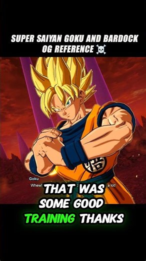 Super Saiyan Goku And Bardock Og Reference 🤯 #crashout #bardock #sparkingzero #dragonballz #dbz