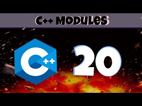 C++ Modules Tutorial in Visual Studio -- C++ in 2021