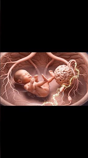 Baby Kicks Explained 🤯 Inside the Womb (3D) #viral #shorts #baby
