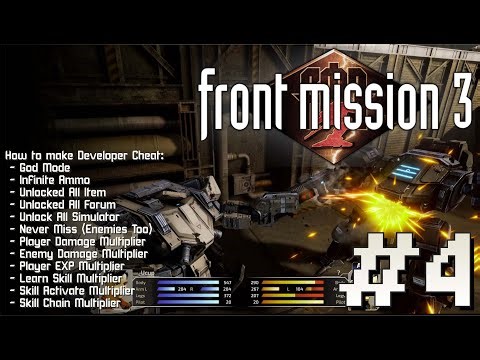 FRONT MISSION 3: Remake Gameplay + CHEAT ENGINE | [#4]
