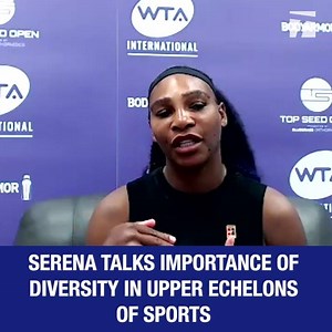 6.8K views · 104 reactions | “It’s one thing to say we have diversity, and it’s another thing to say we have diversity in the c-suite." Serena Williams stresses the importance of diversity at all levels—especially executive levels—of the sport. | TENNIS.com | Facebook