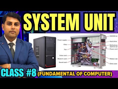 #8 System Unit Full Details in Hindi | CPU, Motherboard, SMPS, Memory, Graphics Card Explained