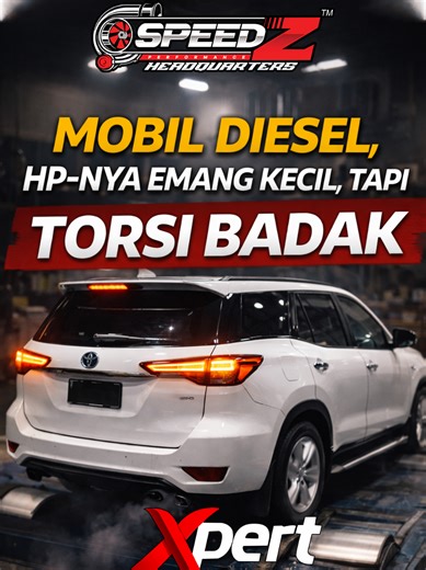 Horsepower kecil bukan berarti mobilnya lemah. Mesin diesel memang dirancang menghasilkan torsi besar di RPM rendah, itulah kenapa mobil diesel terasa kuat saat nanjak atau bawa beban. #speedzperformance #diesel #xpert #powerdiesel #turbocharger