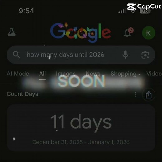 How many days until 2026