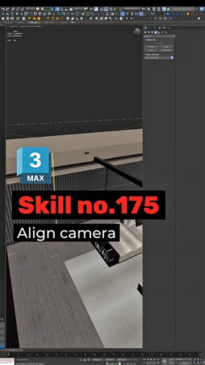 BD Skillz on Instagram: "Skill no. 175 how to align the camera. Comment “camera” for more camera tips and tricks. 📸 #architecture #archviz #archilovers #exteriordesign #teachingmethods #representation #interiordesign #illustration #sections #sections #illstrate #3dmax #ʀᴇɴᴅᴇʀɪɴɢ"