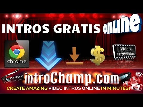 Como Crear Intros Profesionales Gratis | Online | Actualizado...!!!