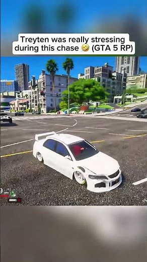 Treyten was Stressing During This Chase in GTA 5 RP